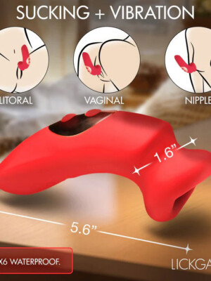 plump kiss sucking and vibrating clitoral stimulator red plump kiss sucking and vibrating clitoral stimulator red