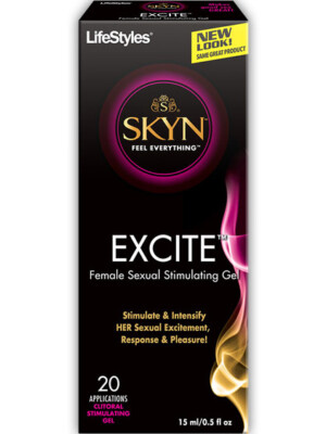 skyn excite female sexual stimulating gel 15 ml / 0.5 oz. skyn excite female sexual stimulating gel 15 ml / 0.5 oz.