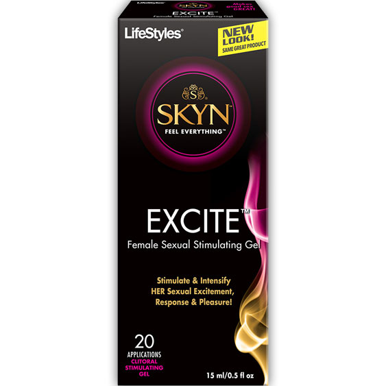 skyn excite female sexual stimulating gel 15 ml / 0.5 oz. skyn excite female sexual stimulating gel 15 ml / 0.5 oz.