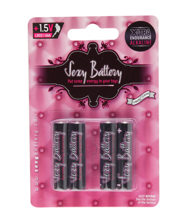 sexy battery aaa 4 pack