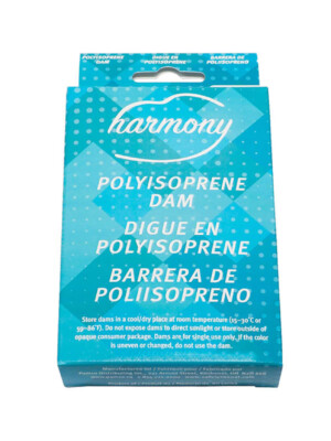 harmony polyisoprene dam 6 count harmony polyisoprene dam 6 count