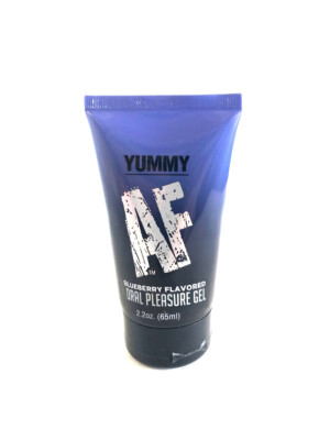 yummy af oral pleasure gel 2.2 oz blueberry
