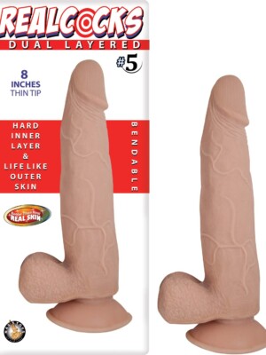 realcocks dual layered #5 flesh realcocks dual layered #5 flesh