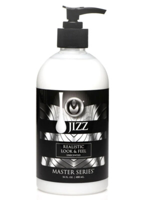 master series jizz unscented water based body glide 16 oz