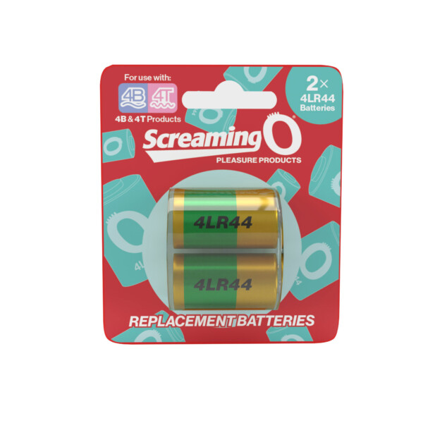 screaming o 4lr44 batteries 2 ct