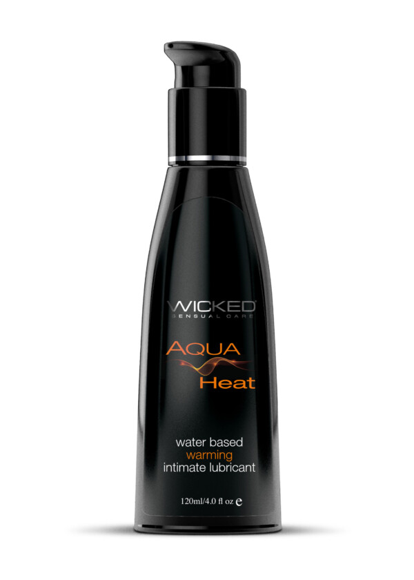aqua heat water based warming lubricant 4 fl. oz. aqua heat water based warming lubricant 4 fl. oz.