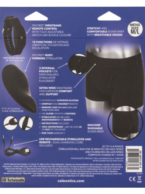 remote control boxer brief set m/l