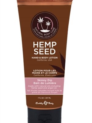 hemp seed hand and body lotion 7 fl. oz. skinny dip