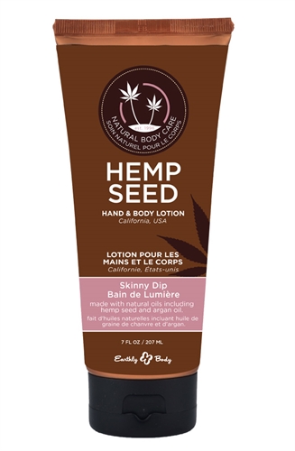 hemp seed hand and body lotion 7 fl. oz. skinny dip