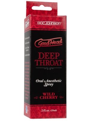 good head throat spray wild cherry good head throat spray wild cherry