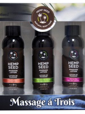 massage a trois massage lotion 3 pack