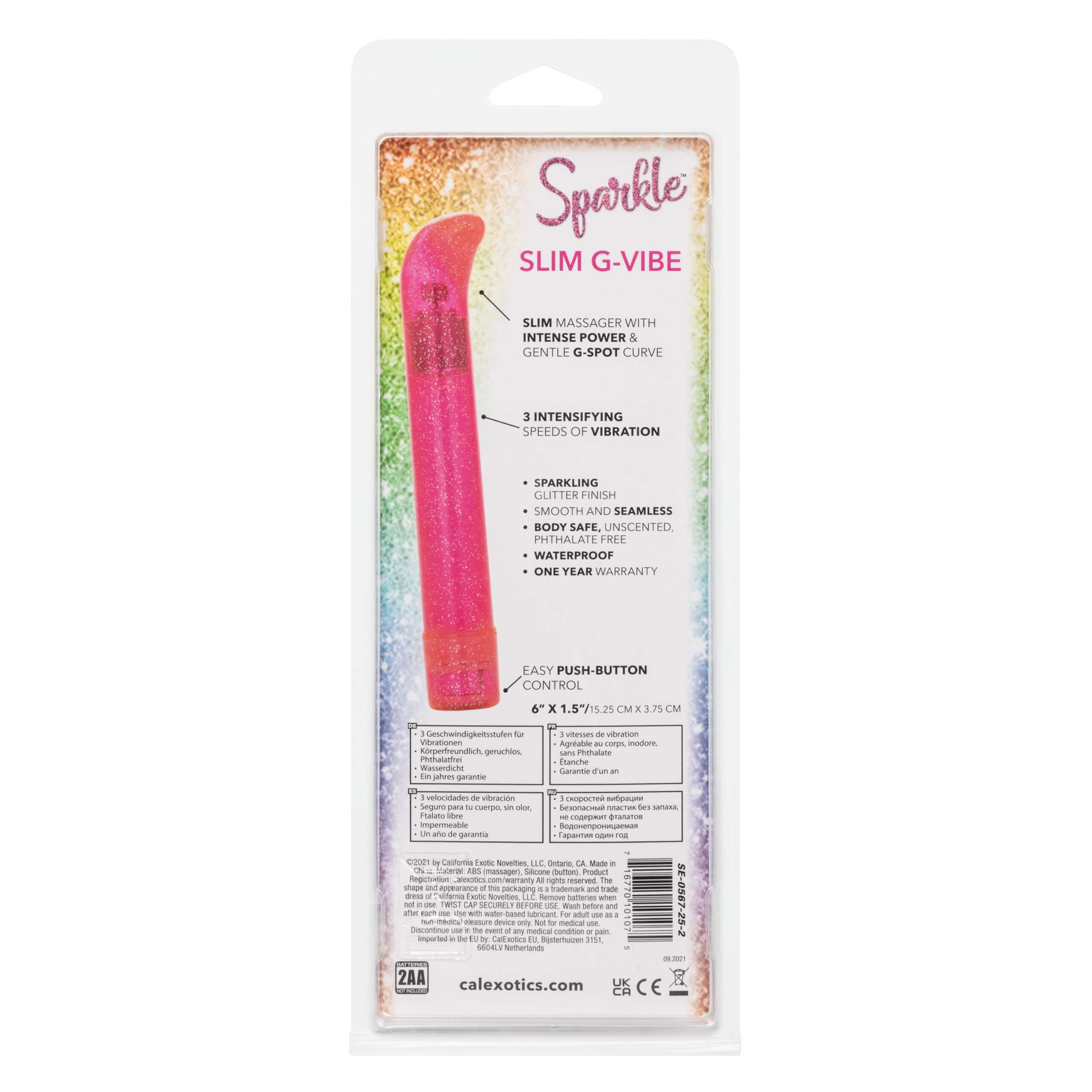 sparkle slim g vibe pink