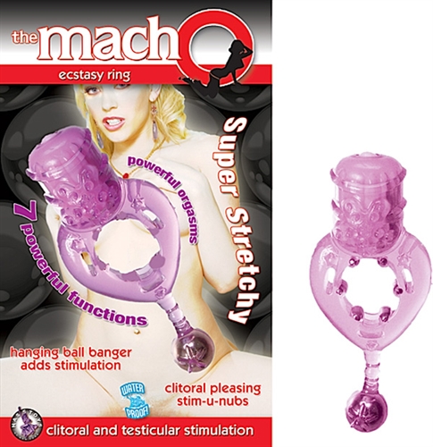 the macho ecstasy ring purple