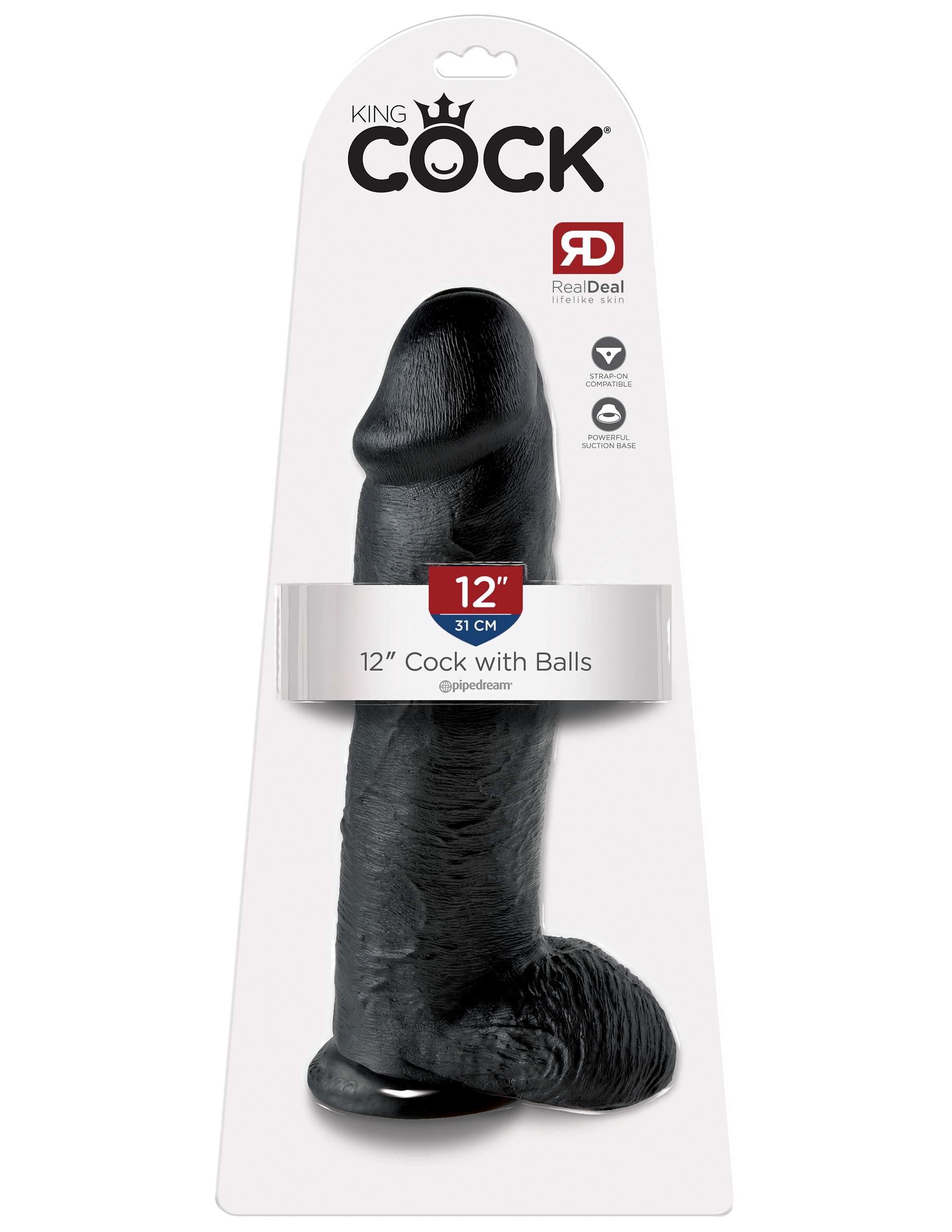 king cock 12 inch cock with balls black king cock 12 inch cock with balls black