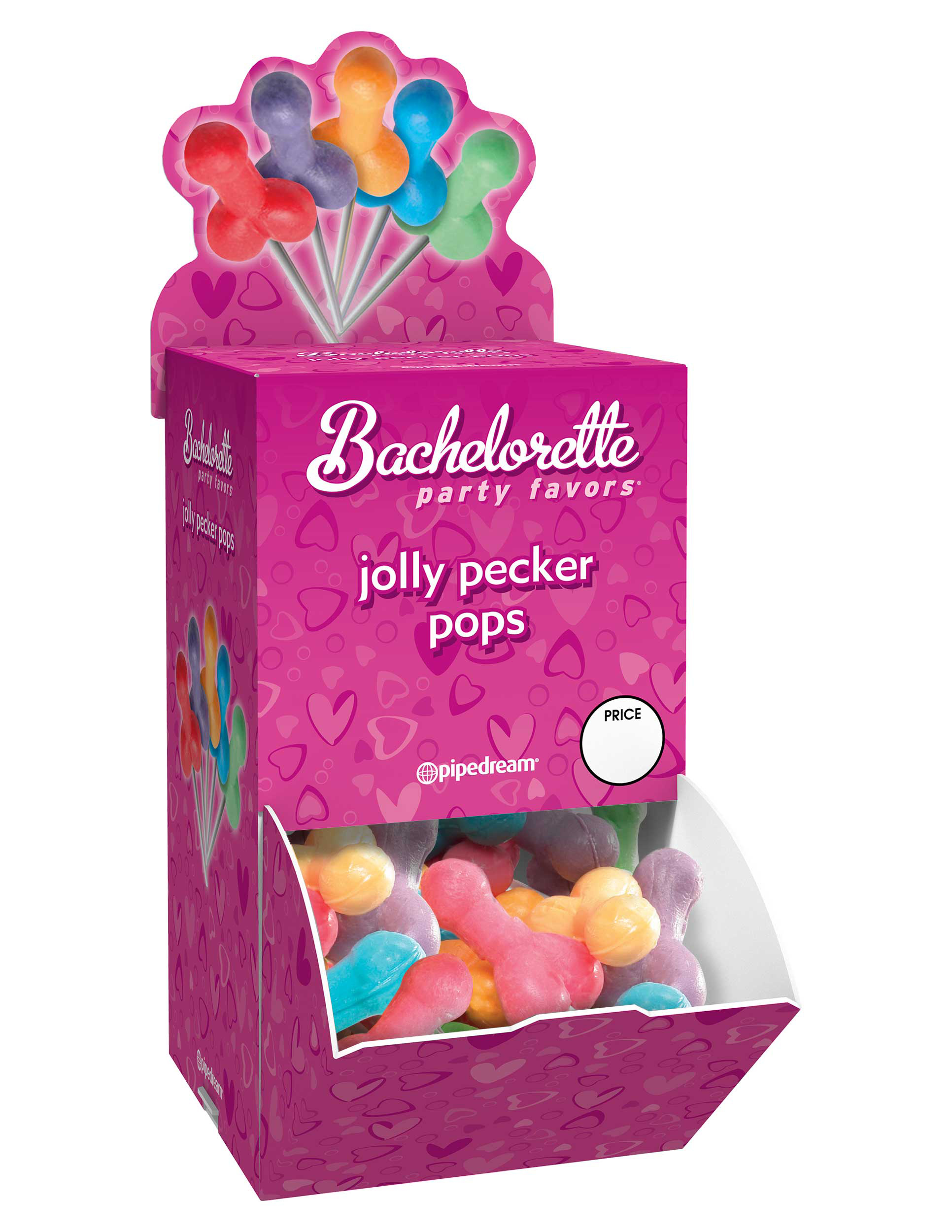 bachelorette party favors jolly pecker pops 50 piece display box bachelorette party favors jolly pecker pops 50 piece display box