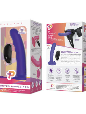 pegasus 6 inch curved wave peg purple pegasus 6 inch curved wave peg purple