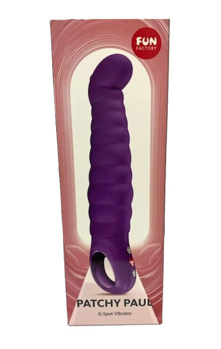patchy paul g spot vibrator dark violet