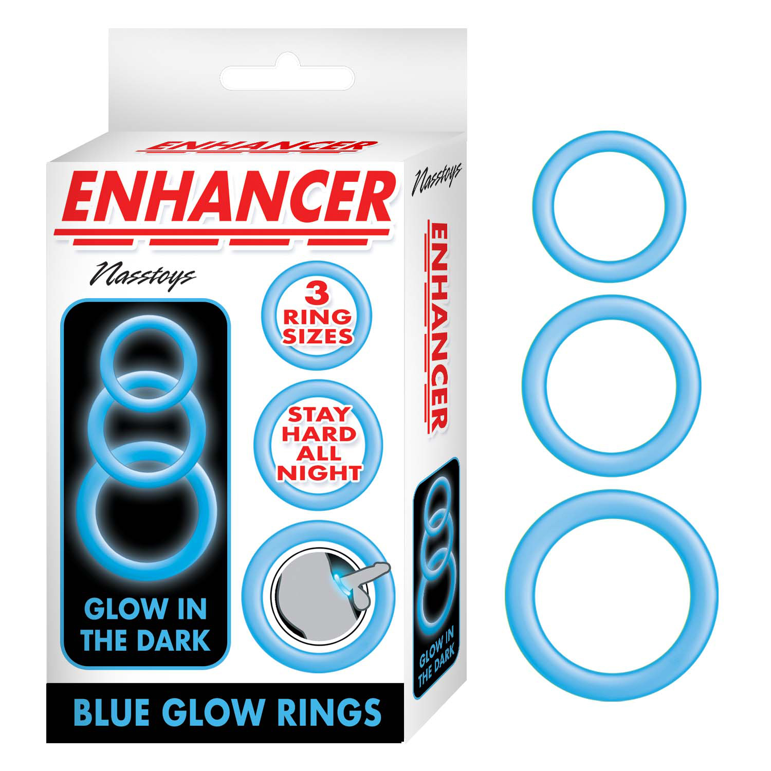 enhancer blue glow rings enhancer blue glow rings