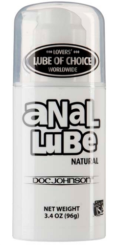 anal lube natural lubricant 3.4 oz. bulk anal lube natural lubricant 3.4 oz. bulk