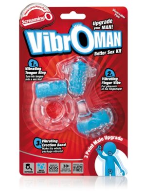 screaming o vibro man each blue