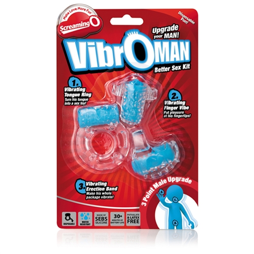 screaming o vibro man each blue screaming o vibro man each blue