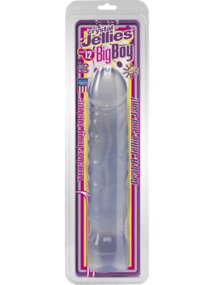 crystal jellies big boy 12 inch clear