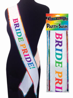 bride pride sash