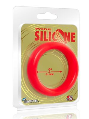 wide silicone donut red 2 inch diameter wide silicone donut red 2 inch diameter