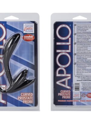 apollo curved prostate probe black apollo curved prostate probe black