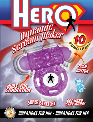 hero dynamic scream maker purple