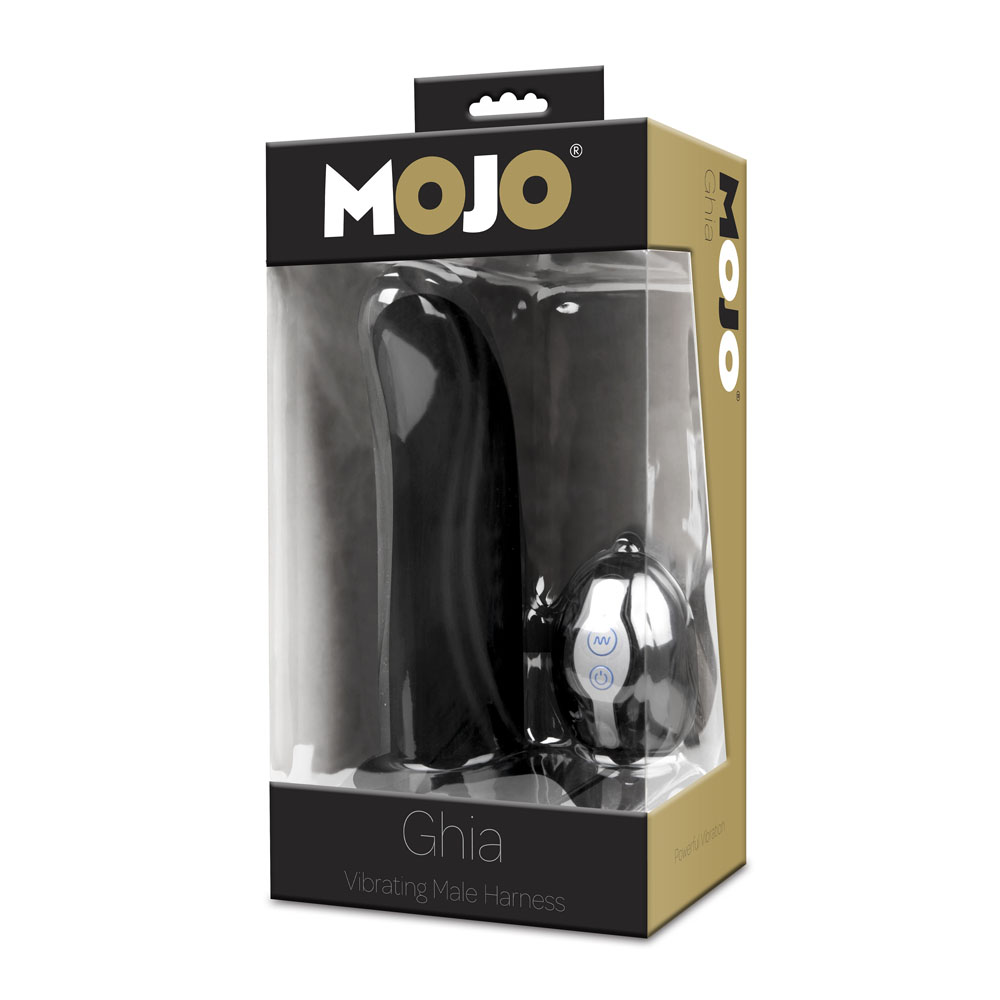 mojo ghia vibrating male harness