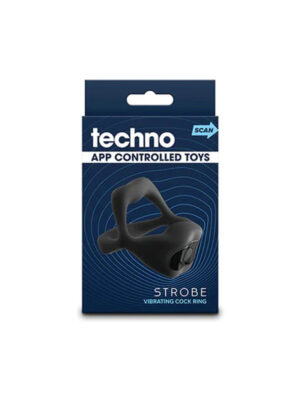 techno strobe black