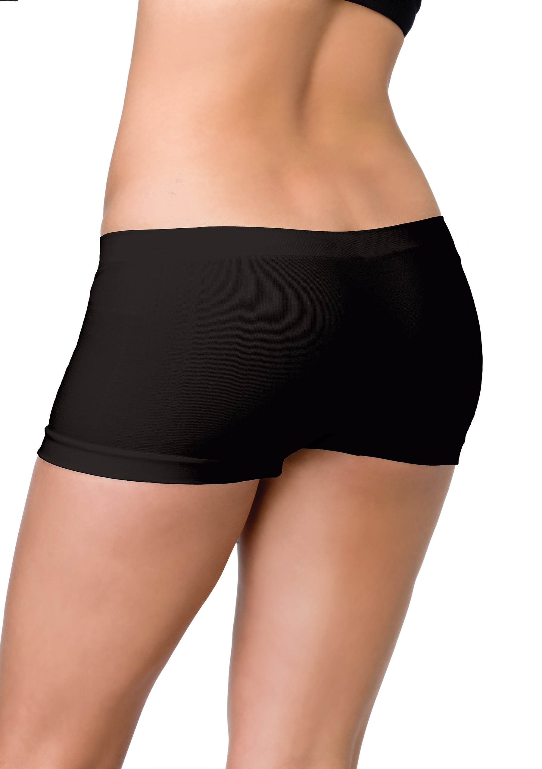 seamless boyshorts black