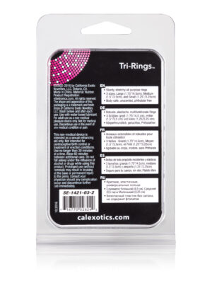 tri rings black