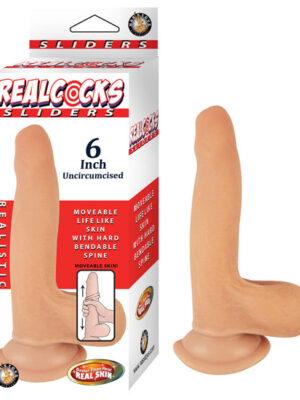 realcocks sliders 6" uncircumsized flesh realcocks sliders 6" uncircumsized flesh