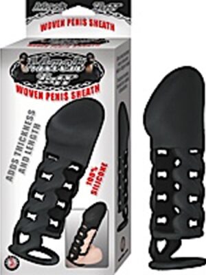 mack tuff woven penis sheath black