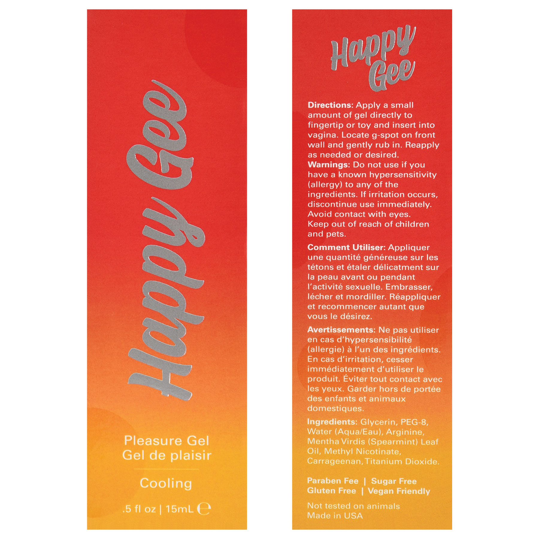 happy gee 0.5 fl. oz./ 15ml happy gee 0.5 fl. oz./ 15ml