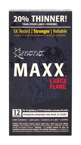 kimono maxx large flare 12 pack