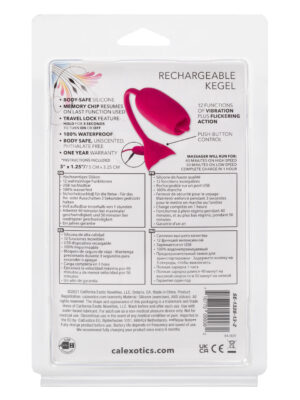 rechargeable kegel teaser pink rechargeable kegel teaser pink