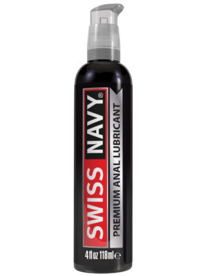 swiss navy premium silicone anal lubricant 4 oz.