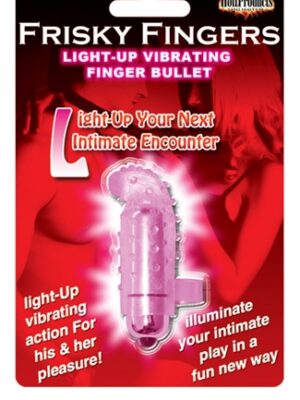 light up frisky finger magenta