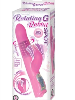 rotating g spot rabbit pink