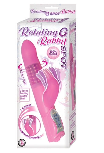 rotating g spot rabbit pink