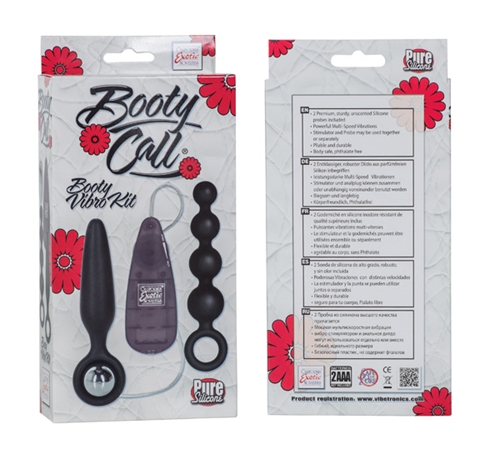 booty call booty vibro kits black