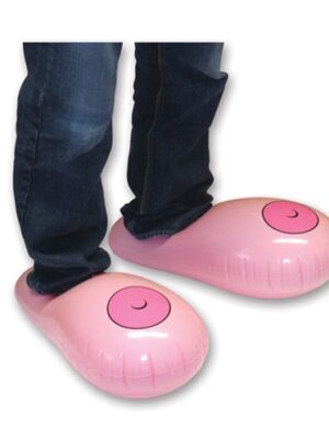 inflatable boobie slippers