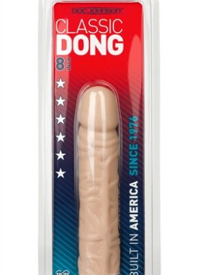 classic 8 inch dong white