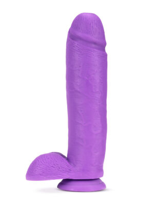 neo elite 10 inch silicone dual density cock with balls neon purple neo elite 10 inch silicone dual density cock with balls neon purple