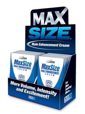 max size gel topical 24 packets display