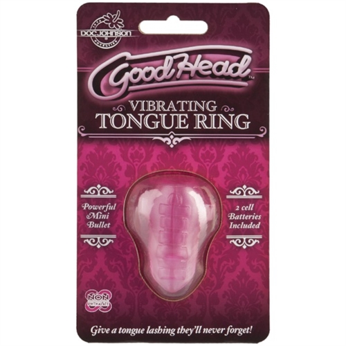 good head vibrating tongue ring