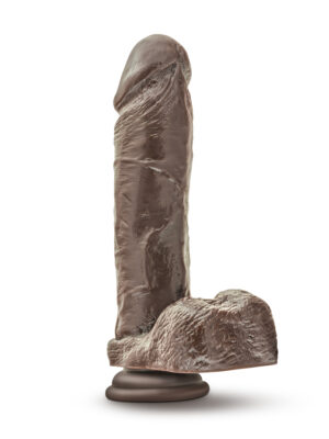 dr. skin mr. magic 9 inch dildo chocolate